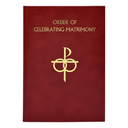 The Order Of Celebrating Matrimony - Bonded Leather