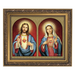 The Sacred Hearts Ornate Gold Finish Frame