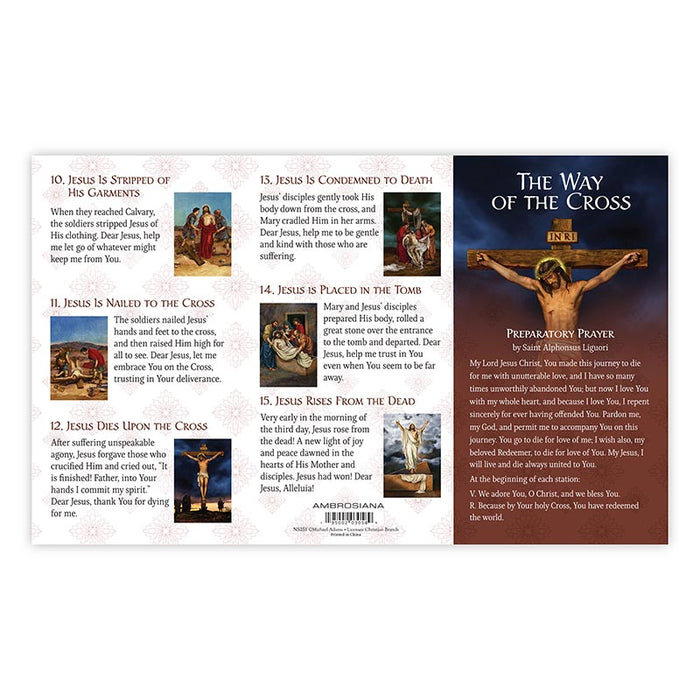 The Way Of The Cross Trifold Card