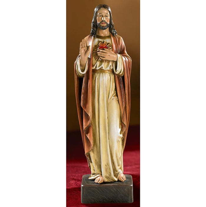 The Sacred Heart Resin Statue