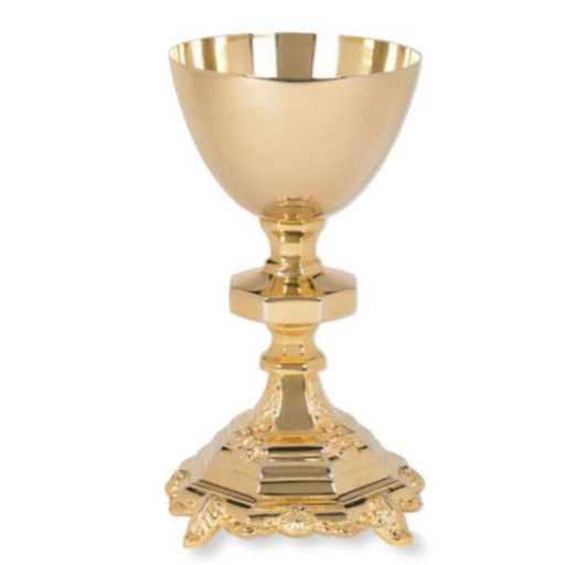 Traditional Chalice and Paten Set