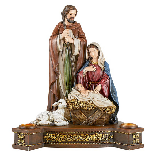 Holy Family Advent Candleholder