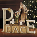 8.25" H Peace Nativity Figurine