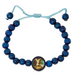 Blue Guardian Angel Two Decade Rosary Bracelet