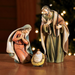 6.5" H Figurine - Holy Family Nativity Set - 3 Pieces Set