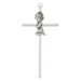 Praying Girl Aluminum Cross