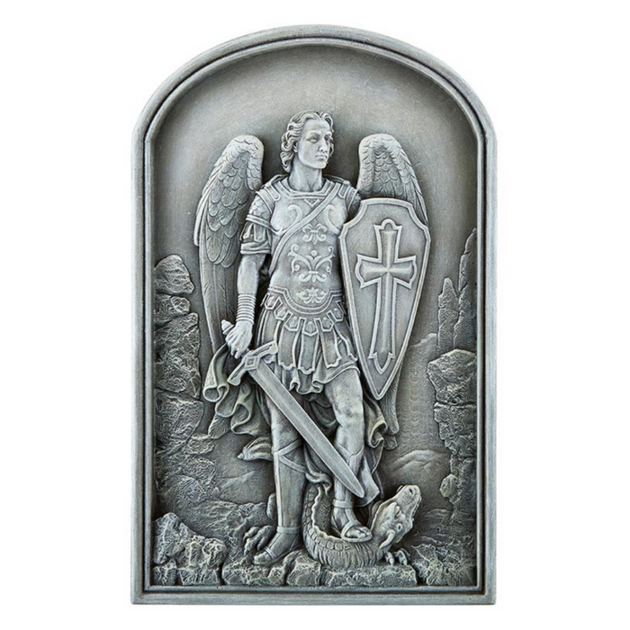 St. Michael Arched Plaque