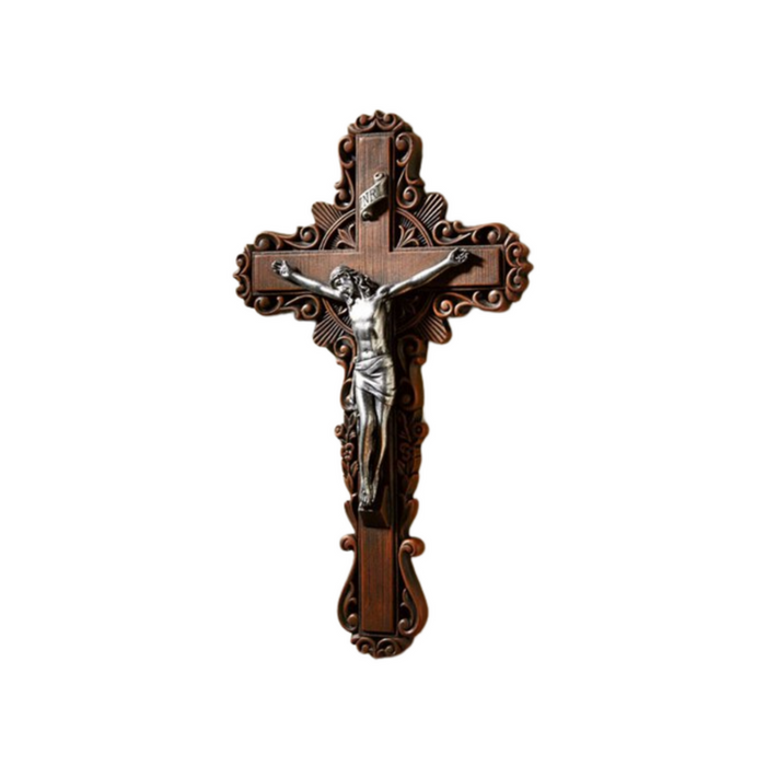 10" H Calvary Pastoral Crucifix