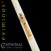 Cross of Erin® Paschal Candle - Cathedral Candle - Beeswax - 17 Sizes