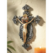 Sacred Heart Calvary Wall Crucifix 10"