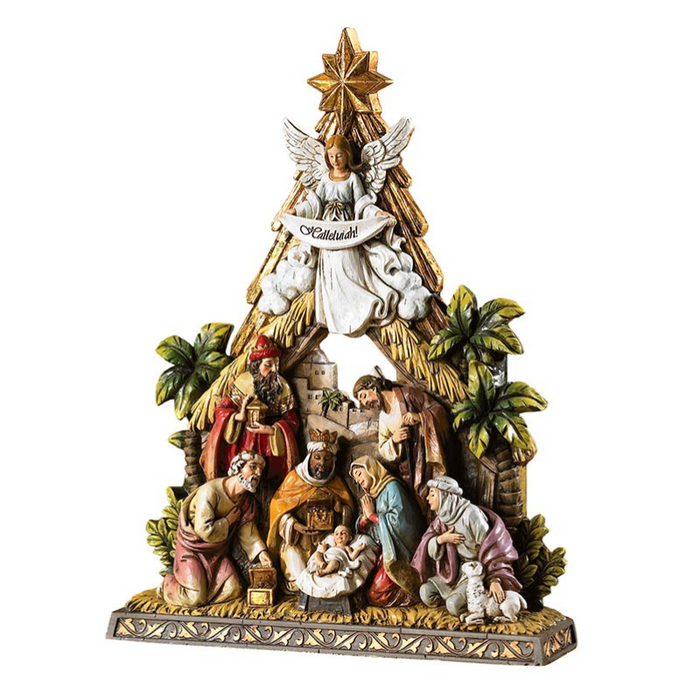 10.5"H Nativity Figurine