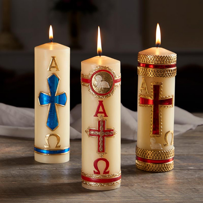 Lamb of God Pillar Candle