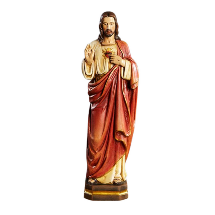 Sacred Heart of Jesus Resin Statue