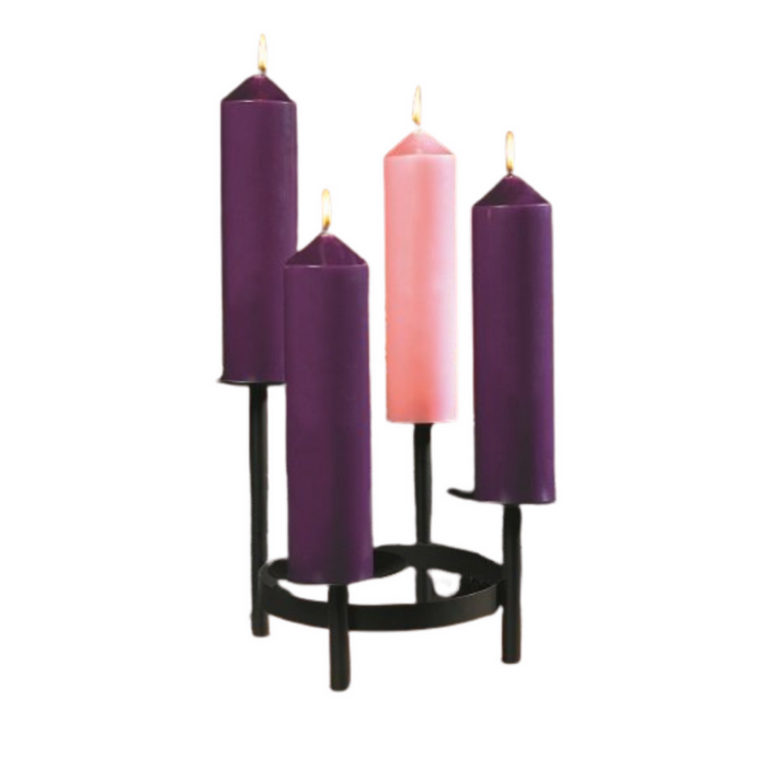 10.5" H Advent Pillar Tier Holder