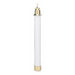 White Tube Candle for Altar Candlestick - 2/Pack