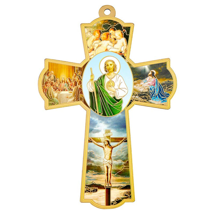 Cruz de oración de pared