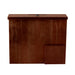 Walnut Wall Mounted Donation Box