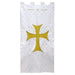 White Maltese Jacquard Banner