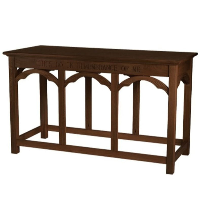 Wood Church Communion Table