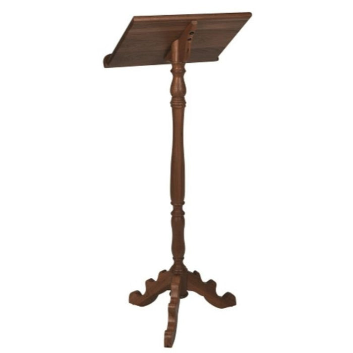 Wood Lectern - Walnut Stain