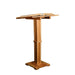 Wood Standing Lectern - Pecan Stain