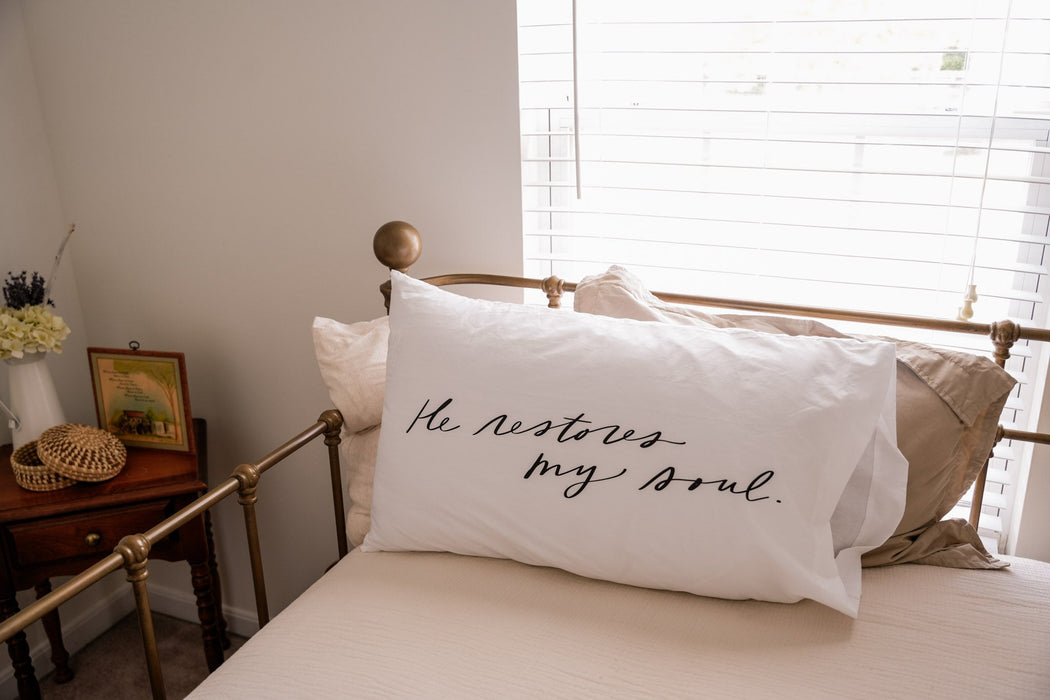 Psalm 23 Pillowcase