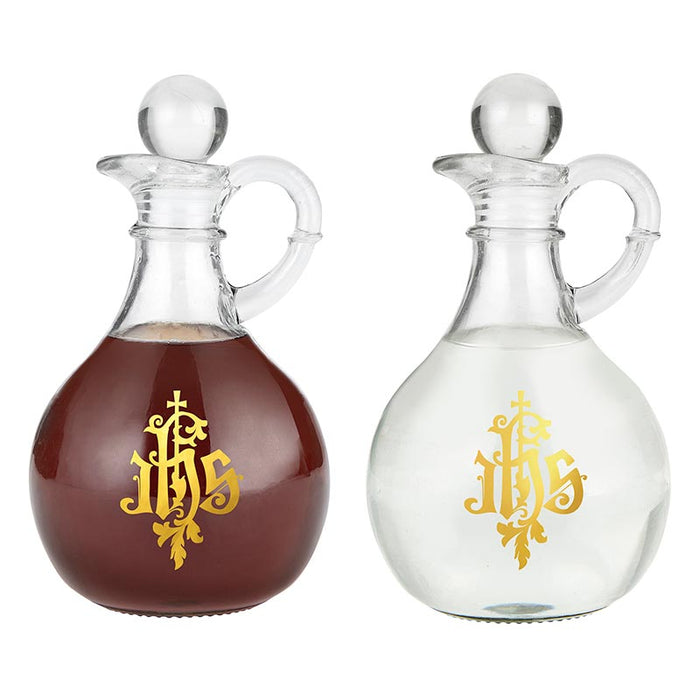 10 oz IHS Cruet Set - Set of 2