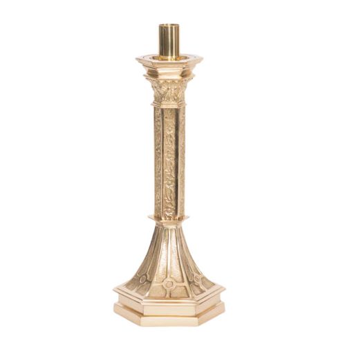 11.5" Classic Altar Candlestick Classic Altar Candlestick in solid brass.