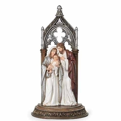 11.5" H Holy Family with Arch