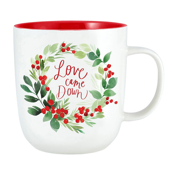 14 oz Mug - Love Came Down