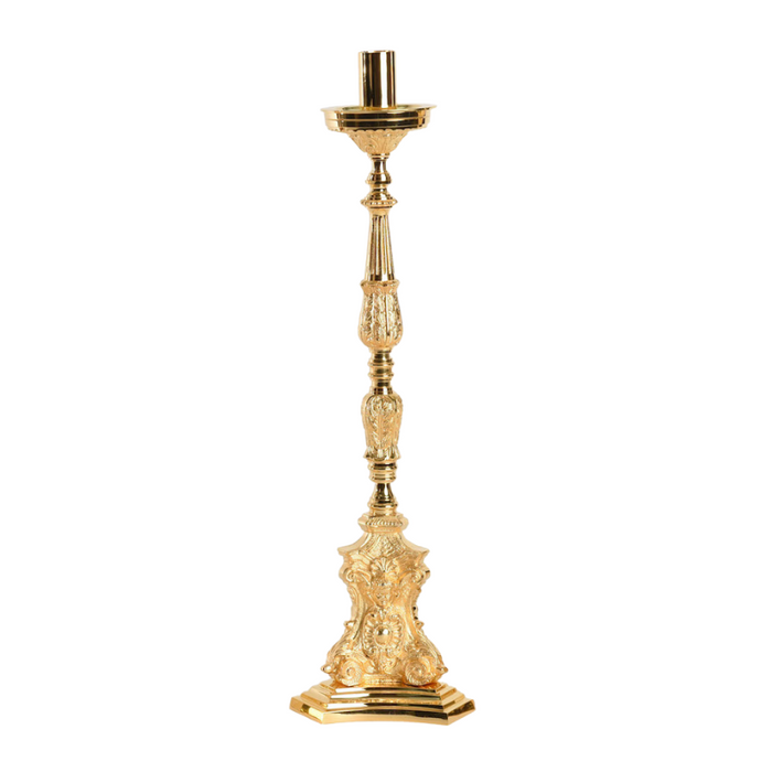 Candelabro de altar de 17,75"