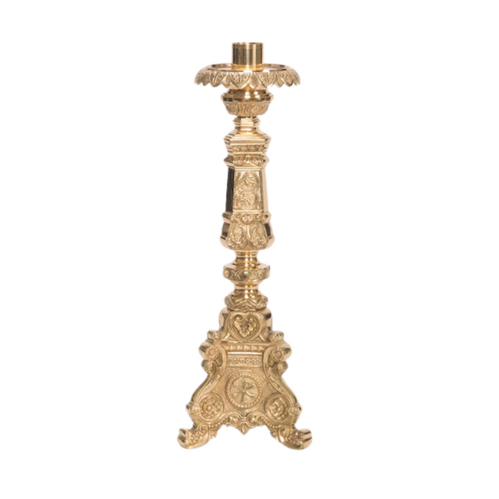 Baroque Style Altar Brass Candlestick