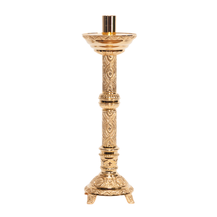 18.5" Traditional Ornate Altar Candlestick