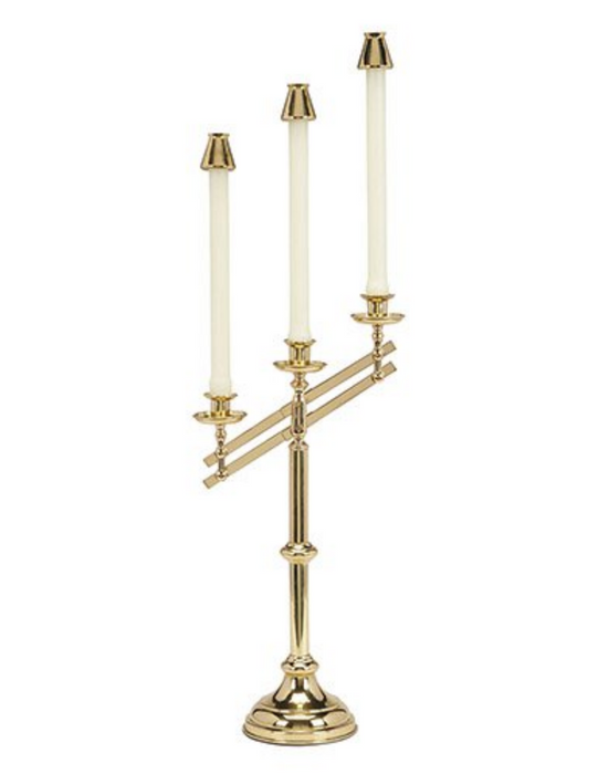 18" Three-Light Candelabra