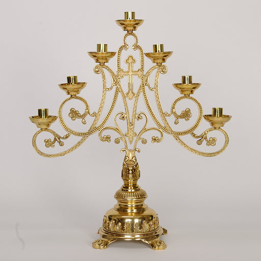 21" Seven-Light Church Candelabra 7 Light Church Candelabra with 7/8" candle sockets