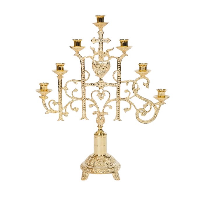 21" Seven Light Candelabra