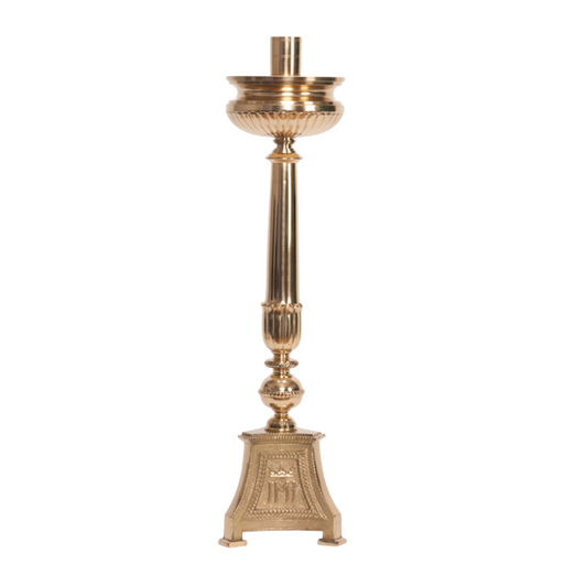 23.5" Traditional JMJ (Jesus, Mary and Joseph) Altar Candlestick Traditional "JMJ" - Jesus, Mary and Joseph 24" Altar Candlestick.