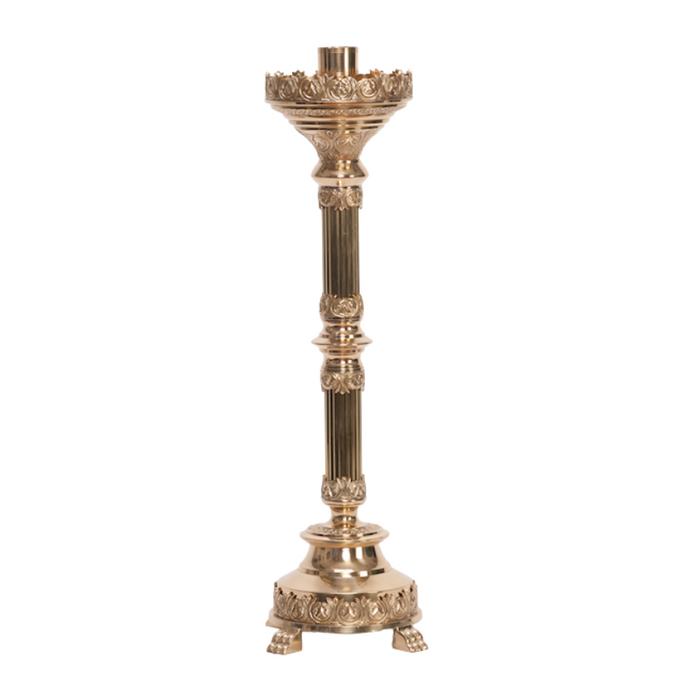 24" Traditional Ridge Stem Altar Candlestick Traditional 24" Ridge Stem Altar Candlestick