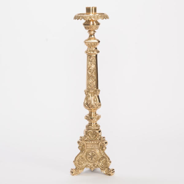 Baroque Style Altar Brass Candlestick