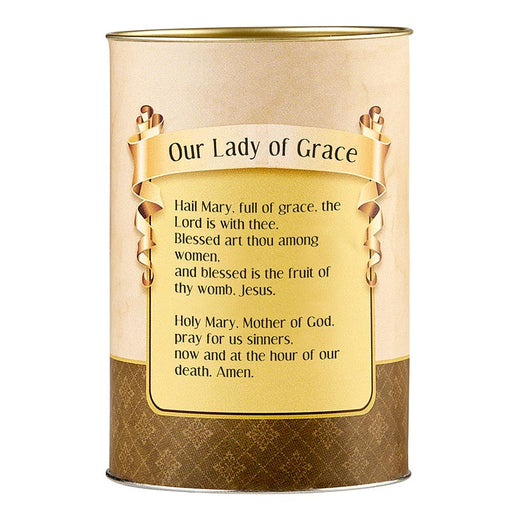 3.5" Our Lady of Grace Devotional Candle