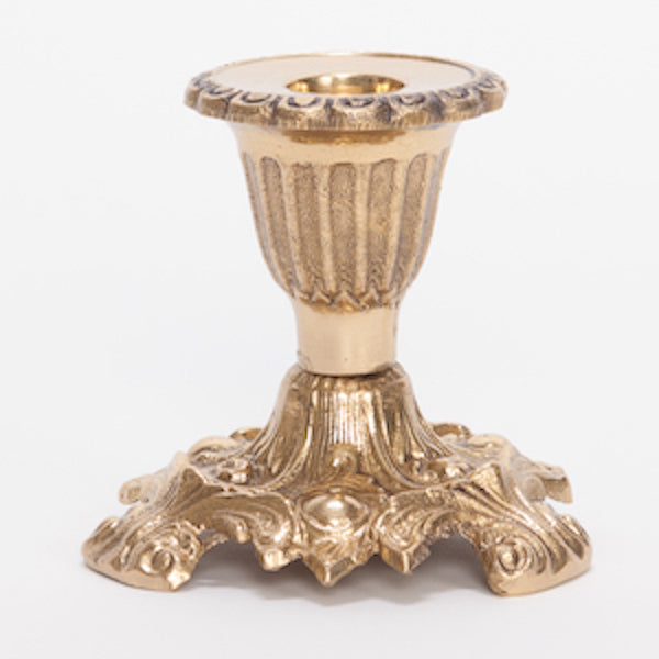 3.75" Brass Altar Candlestick