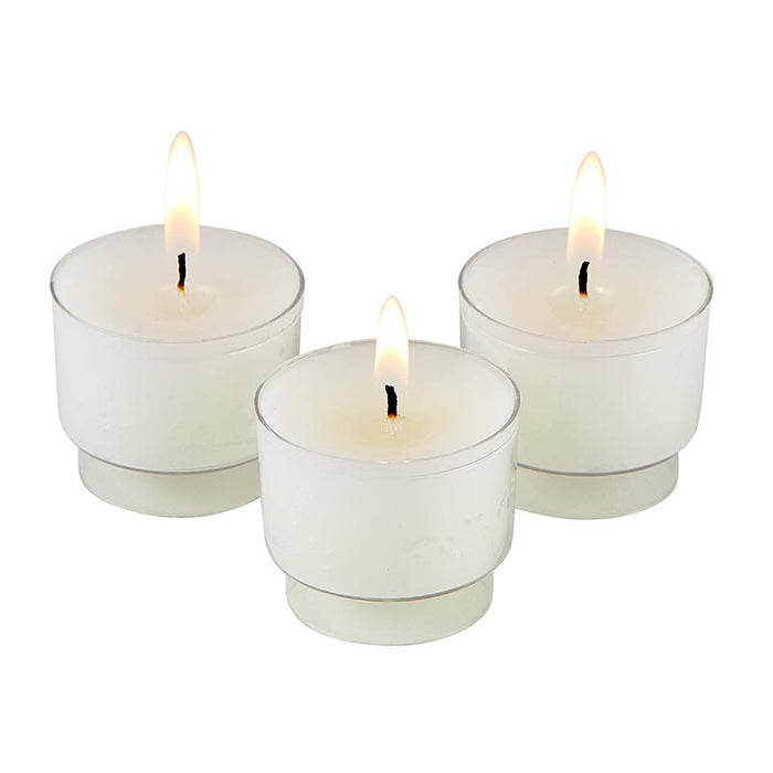 4-Hour Brite-Lite Clear Disposable Votive Candles