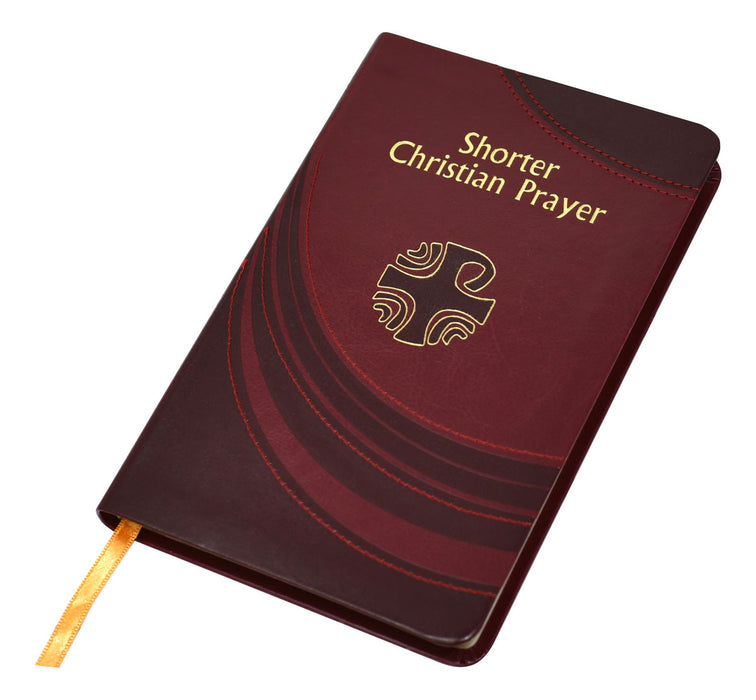 Shorter Christian Prayer - Burgundy/Brown