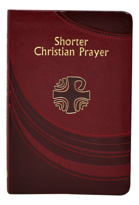 Shorter Christian Prayer - Burgundy/Brown