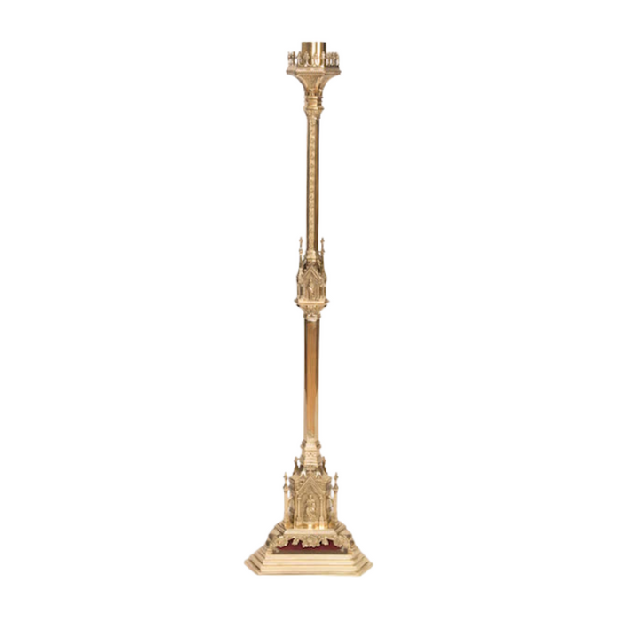 52" Paschal Candlestick Traditional Gothic Paschal Candlestick