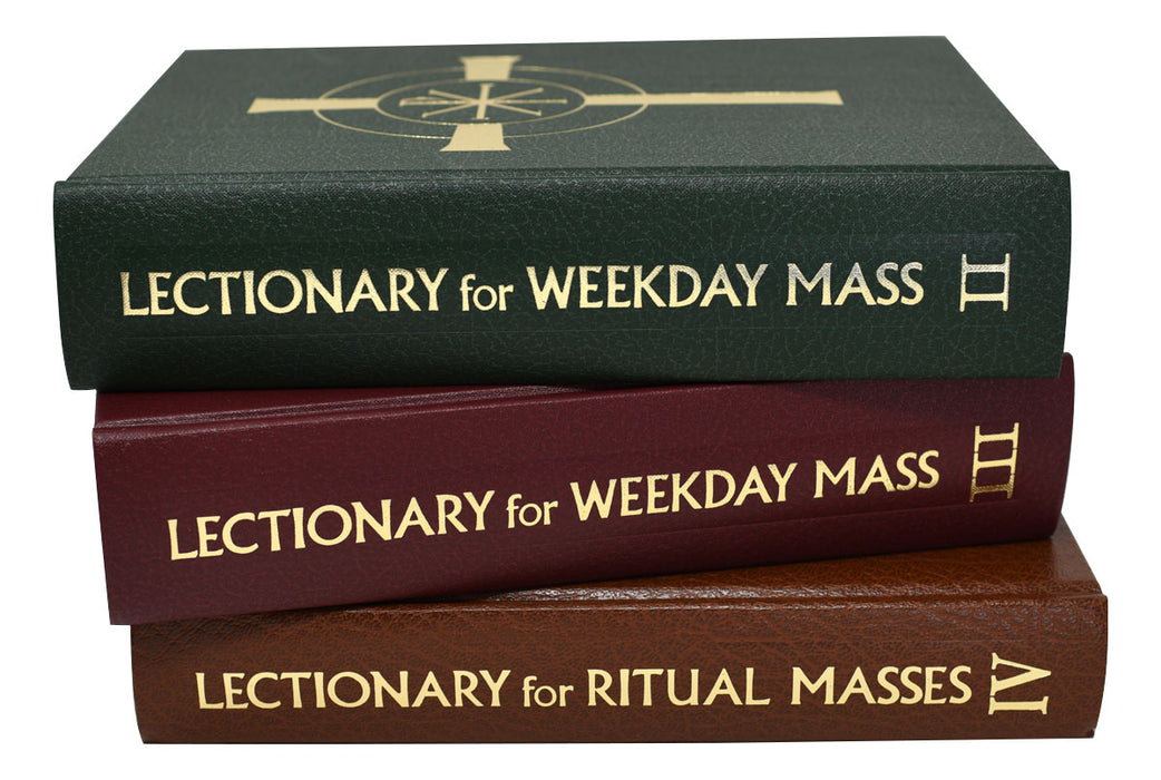 Lectionary - Weekday Mass (Set Of 3) - Chapel Version