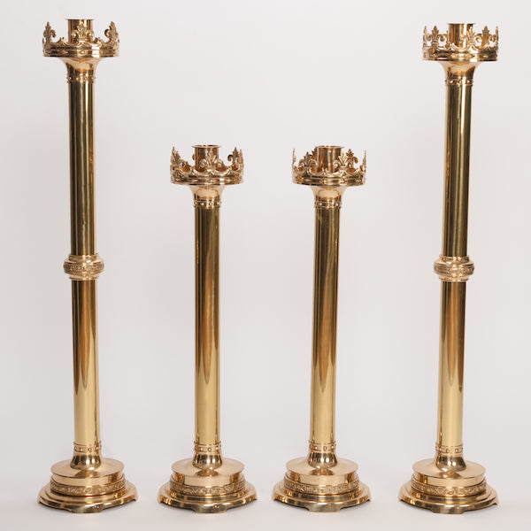 Traditional Brass Candlestick