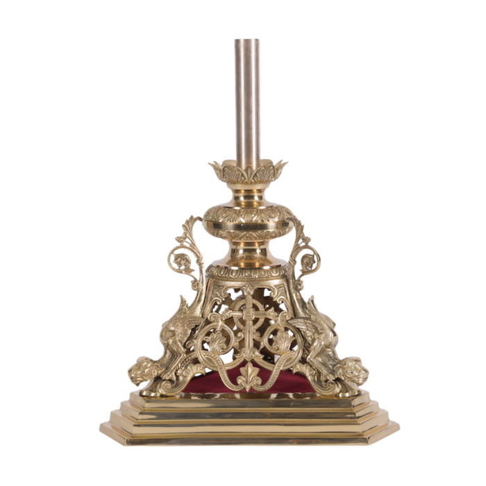 Solid Brass Baroque Processional Base Stand