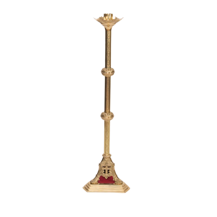 48" Classic Solid Brass Paschal Candlestick