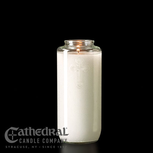 5-Day Glass Sanctuary Candle - Bottle Style - Available in 9 Colors